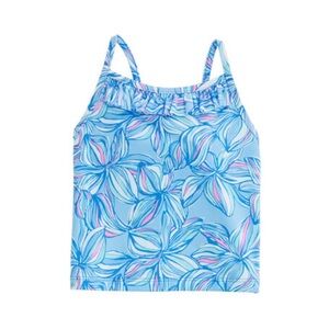 NWOT Vineyard Vines Baby Girl Plumeria Print Tankini 12-18 months